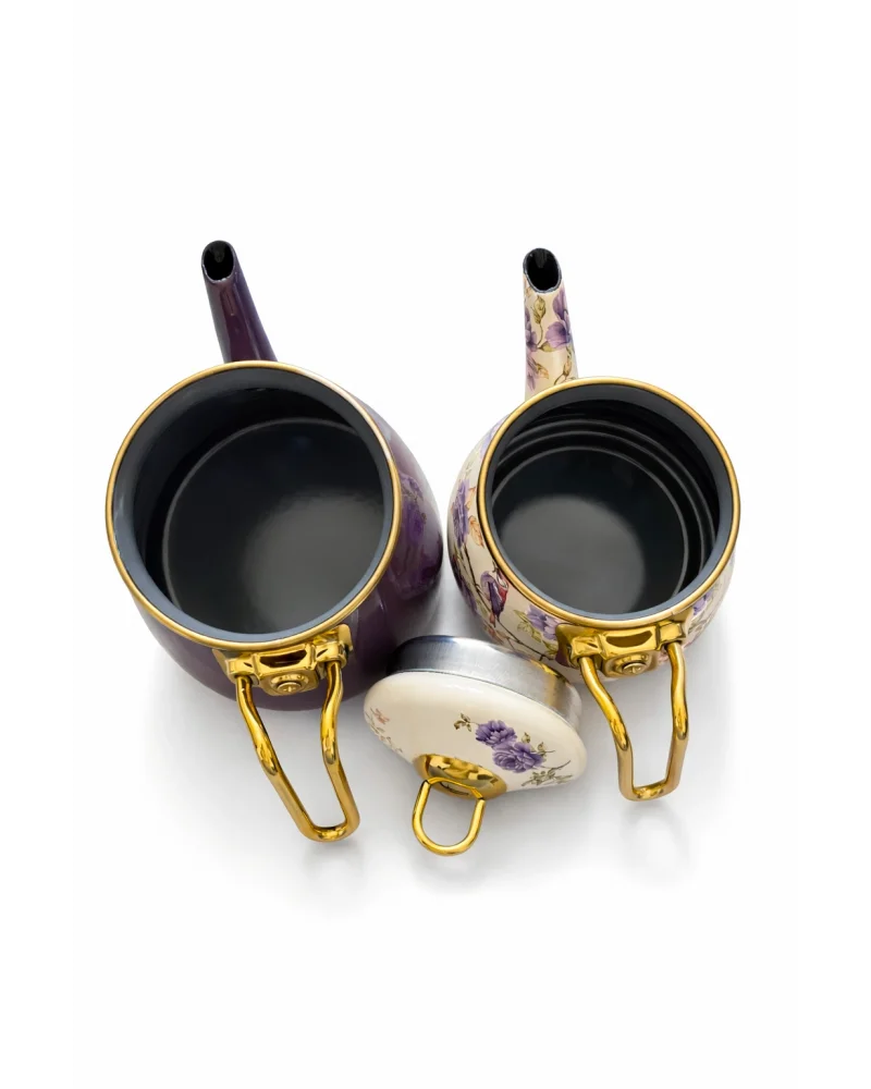 PR Home Fiorella Mini Model Emaye Çaydanlık