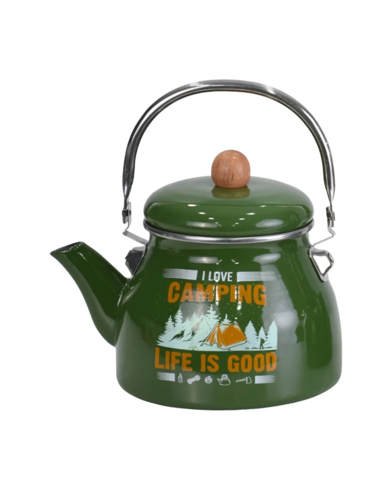PR Home Camping Emaye Demlik Kettle Büyük 2.1 LT