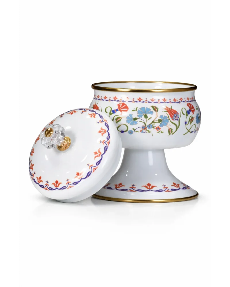 PR Home Defne Emaye Ayaklı Şekerlik