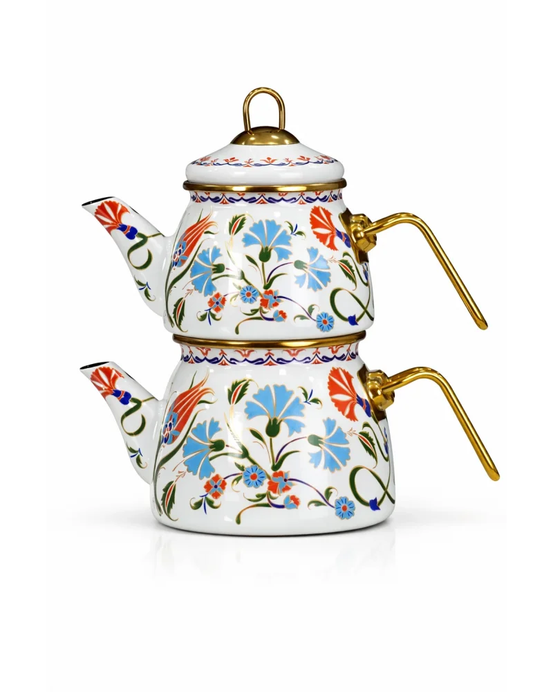 PR Home Defne Mini Model Emaye Çaydanlık