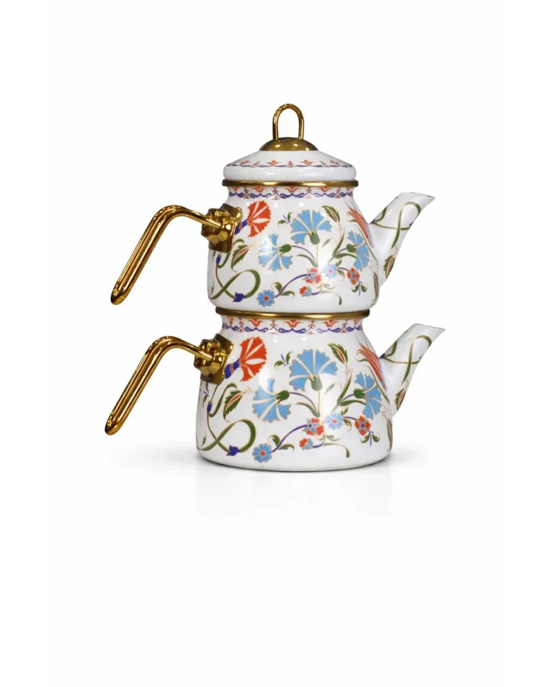 PR Home Defne Mini Model Emaye Çaydanlık