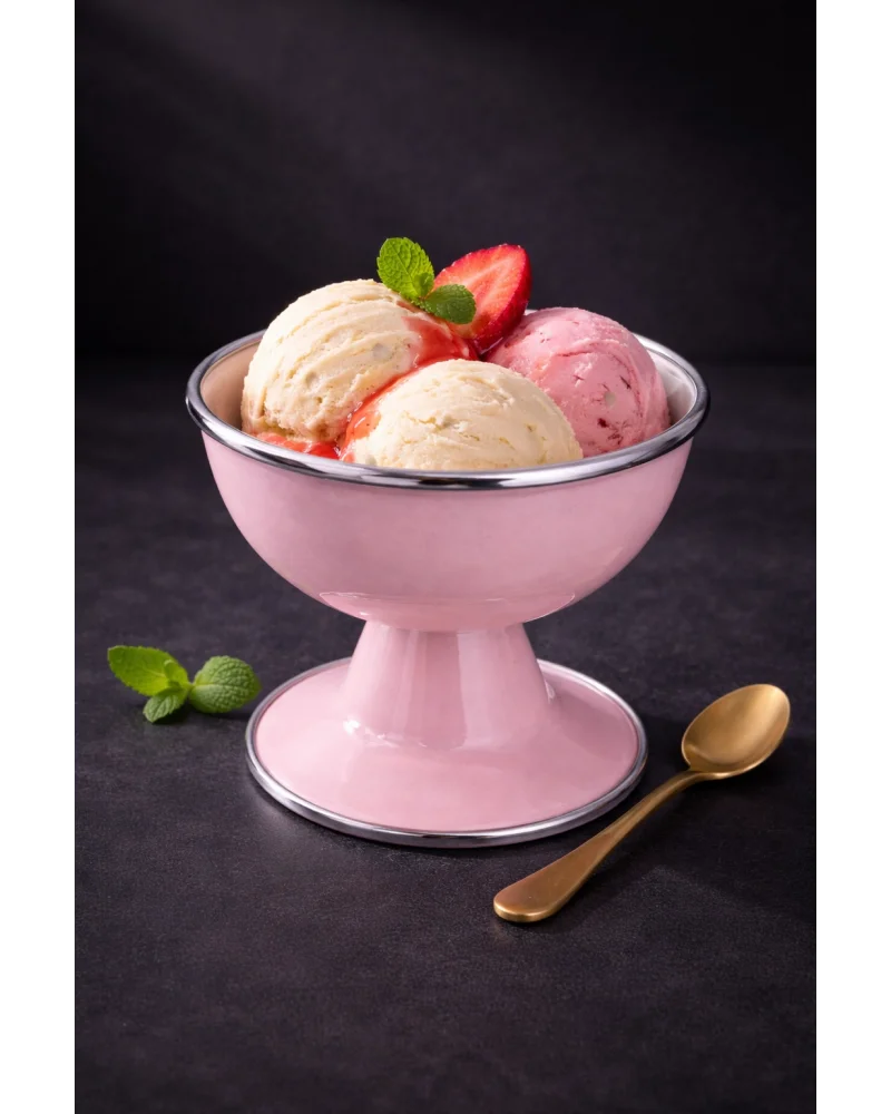 PR Home Emaye Dondurma Kasesi Pembe