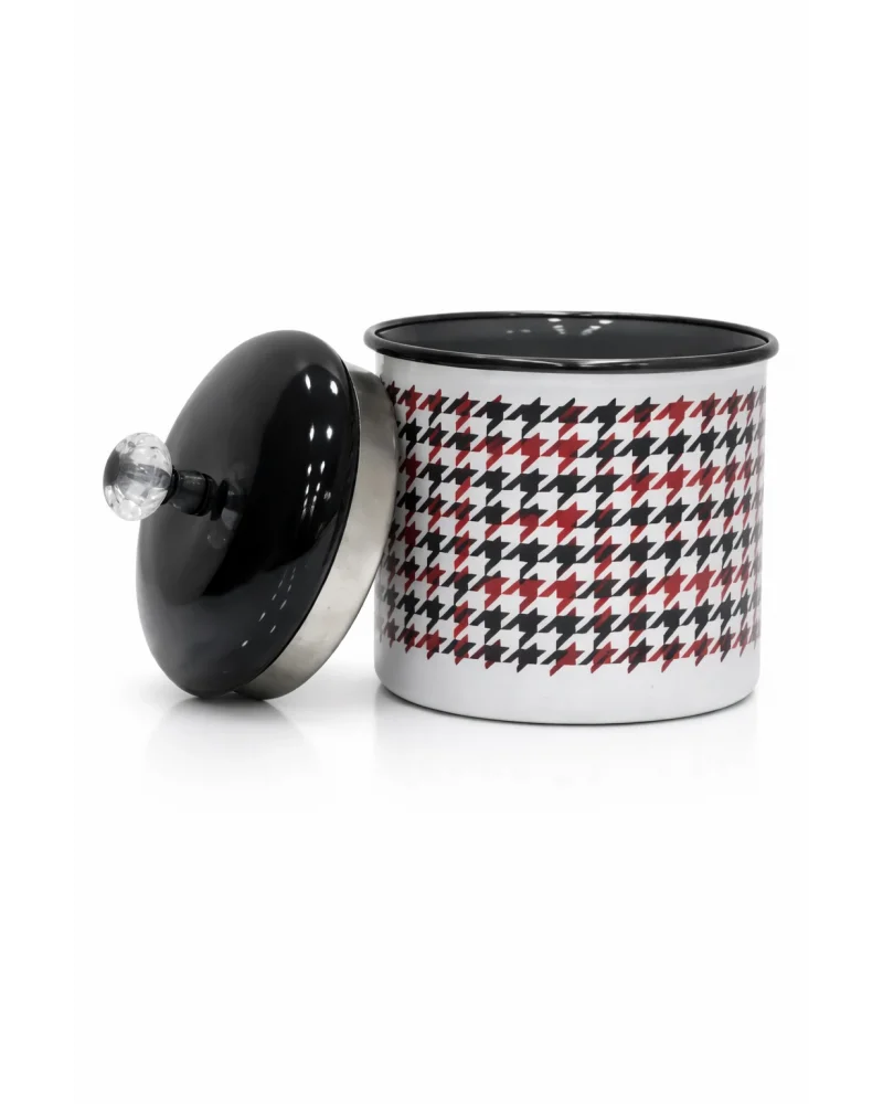 PR Home Forte Black Emaye Baharatlık Kavanoz Orta Boy 12 cm