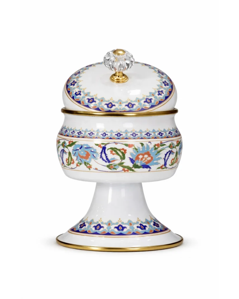 PR Home Hanzade Emaye Ayaklı Şekerlik