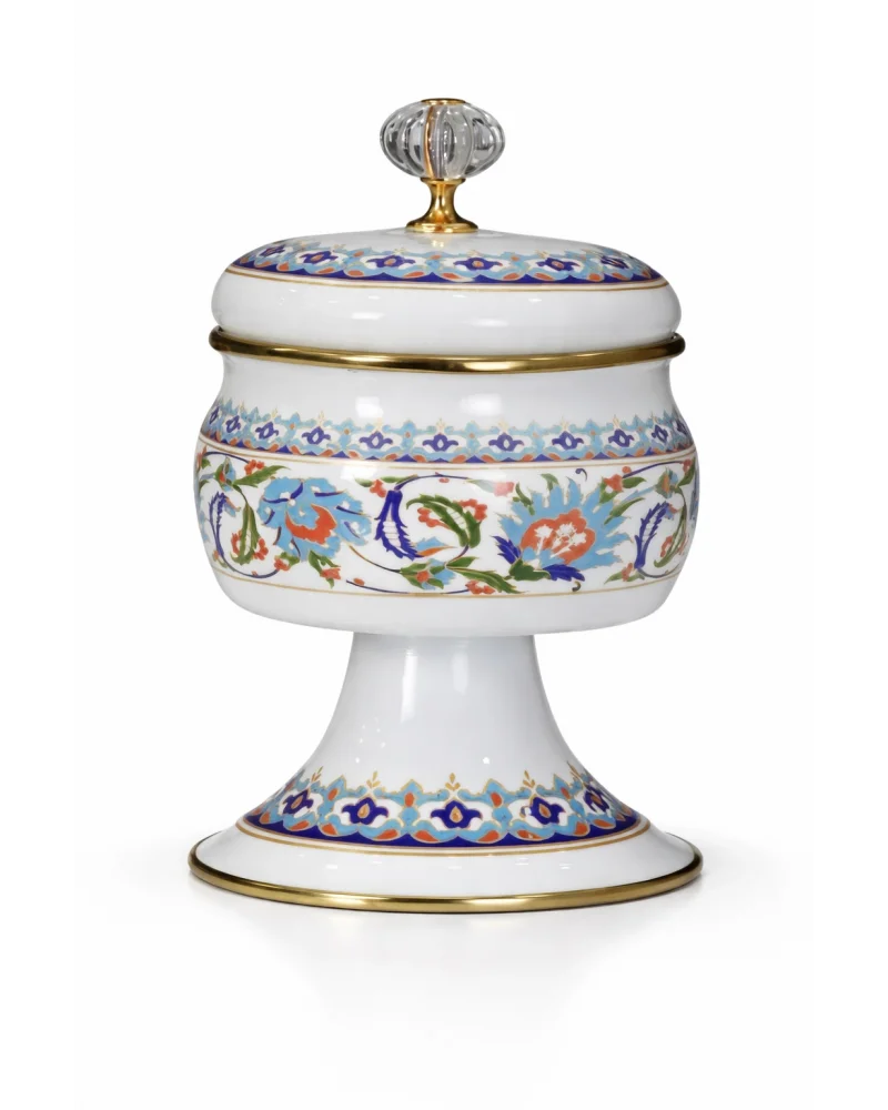 PR Home Hanzade Emaye Ayaklı Şekerlik