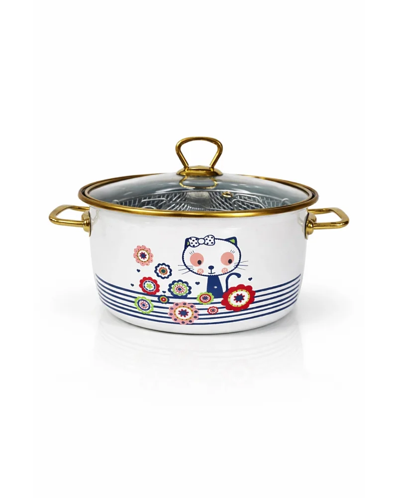 PR Home Kitty Emaye Kızartma Tenceresi 22 cm