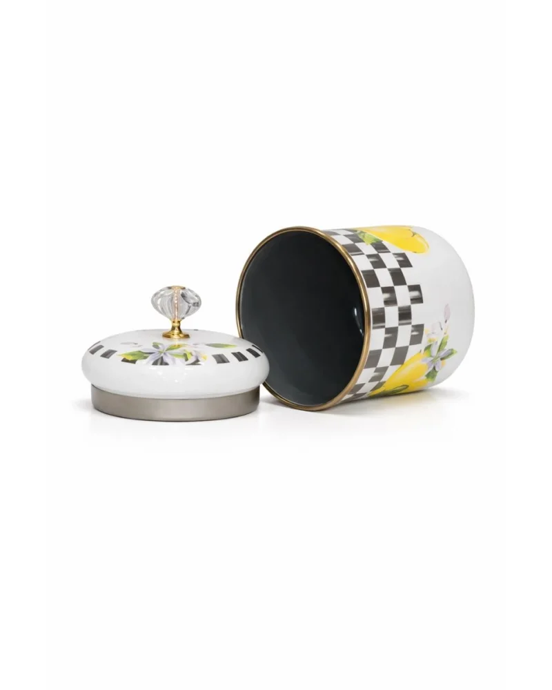 PR Home Lemon Emaye Baharatlık Kavanoz Orta Boy 12 cm