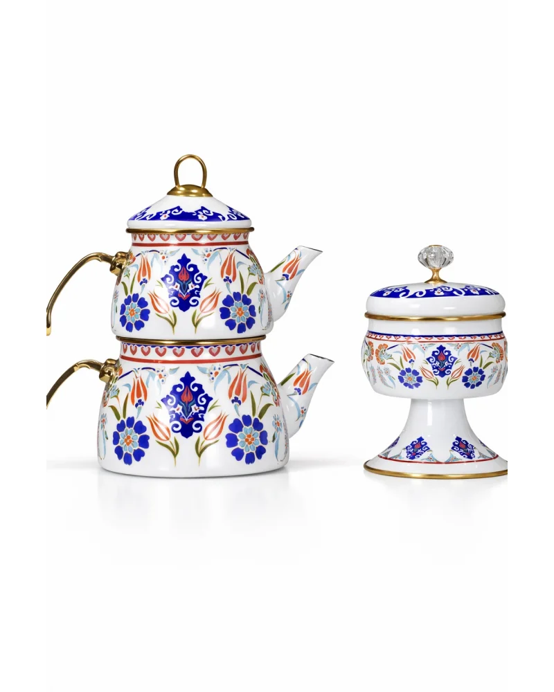 PR Home Neslişah Emaye Ayaklı Şekerlik