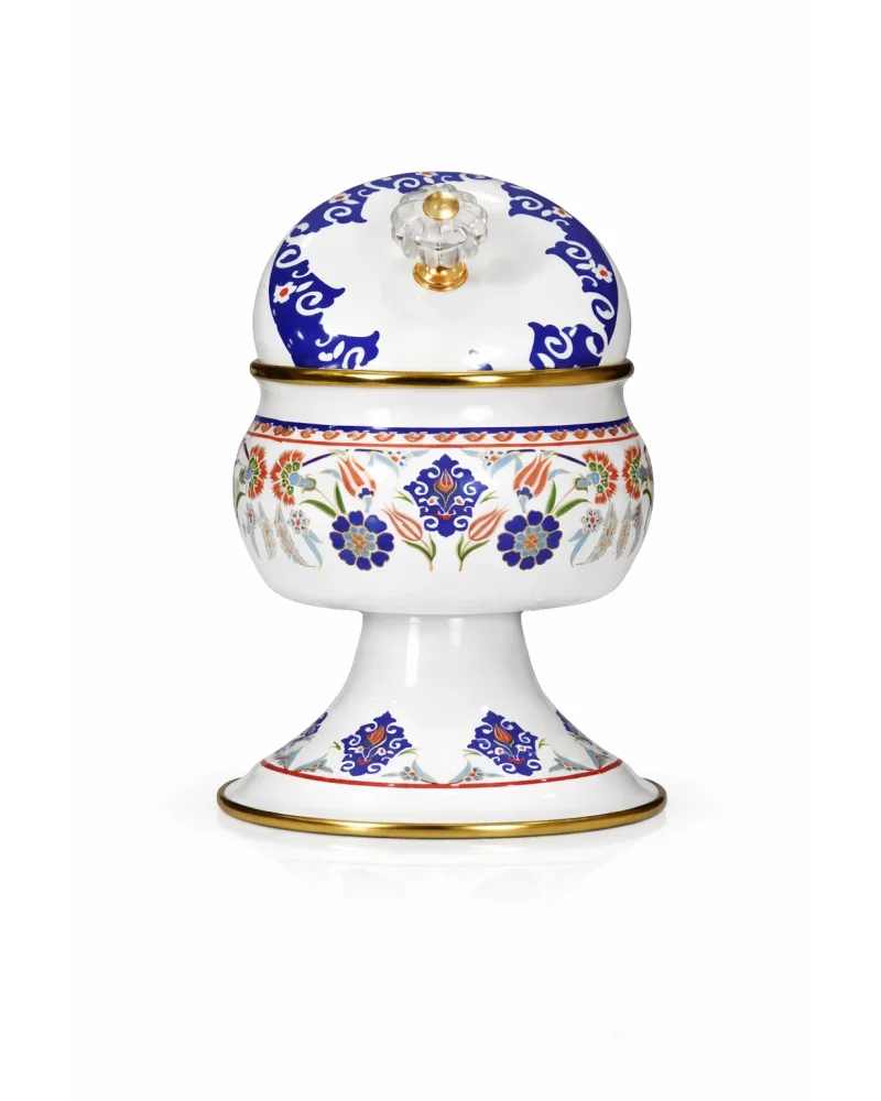 PR Home Neslişah Emaye Ayaklı Şekerlik