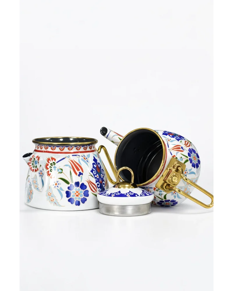 PR Home Neslişah Mini Model Emaye Çaydanlık