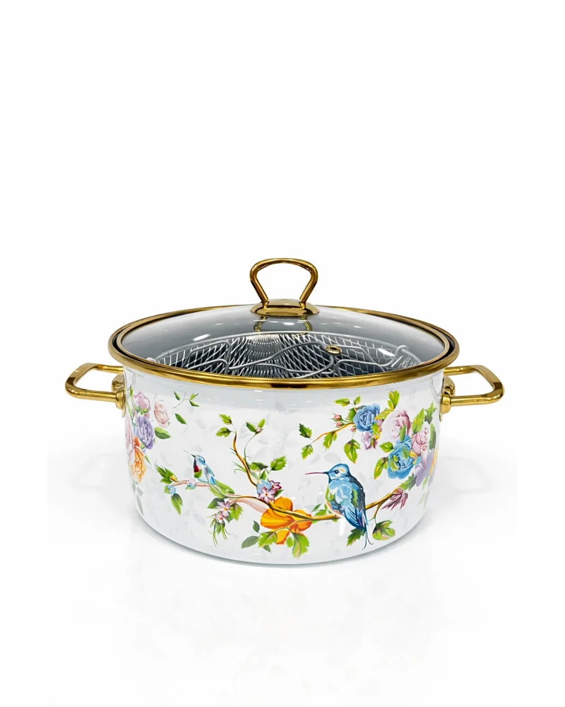 PR Home Sparrow Emaye Kızartma Tenceresi 22 cm