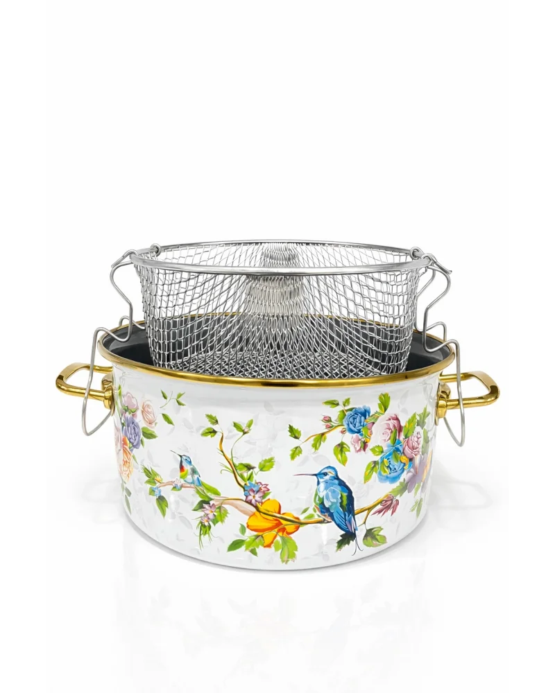 PR Home Sparrow Emaye Kızartma Tenceresi 22 cm