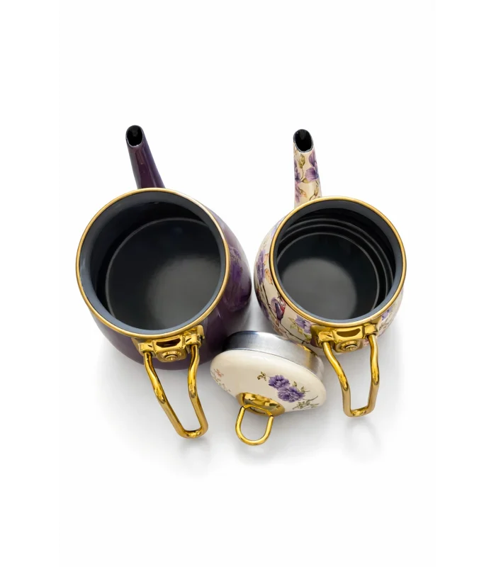 PR Home Fiorella Mini Model Emaye Çaydanlık