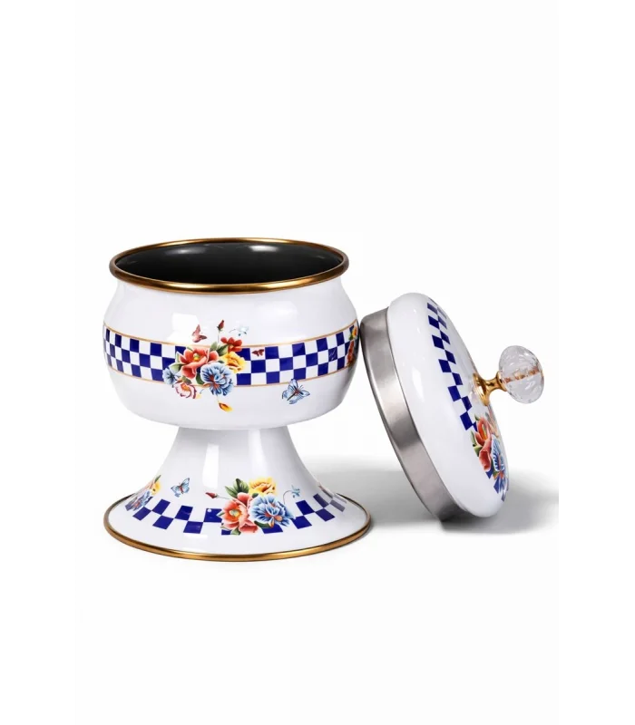 PR Home Allegro Emaye Ayaklı Şekerlik