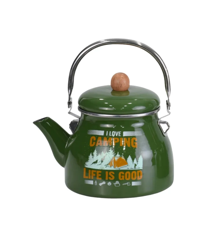 PR Home Camping Emaye Demlik Kettle Büyük 2.1 LT