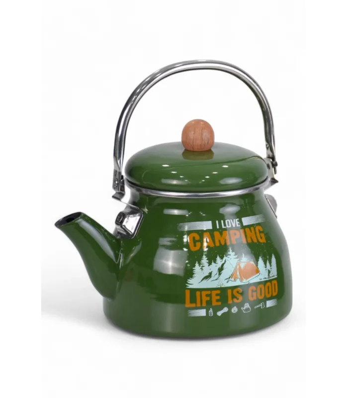 PR Home Camping Emaye Demlik Kettle Büyük 2.1 LT