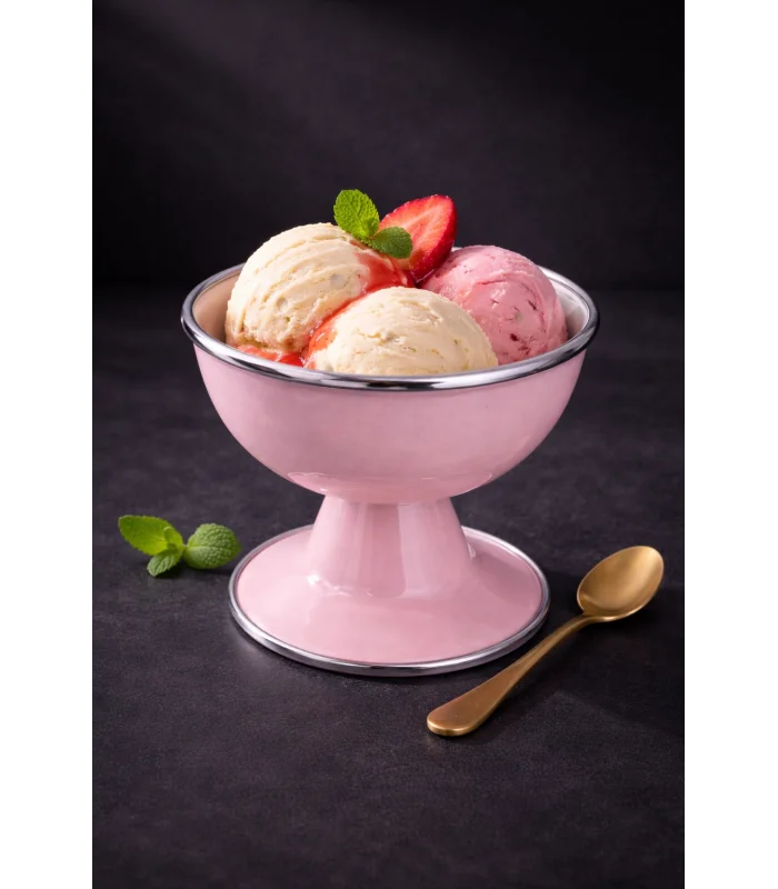 PR Home Emaye Dondurma Kasesi Pembe