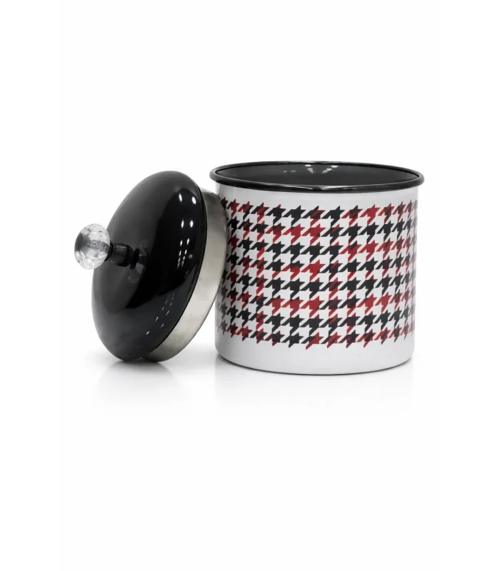 PR Home Forte Black Emaye Baharatlık Kavanoz Orta Boy 12 cm