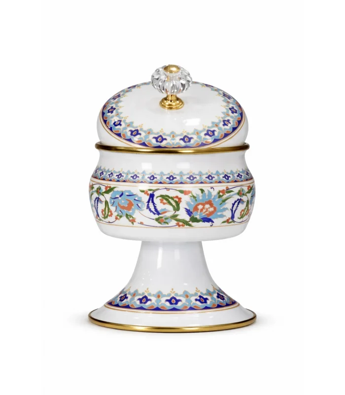 PR Home Hanzade Emaye Ayaklı Şekerlik