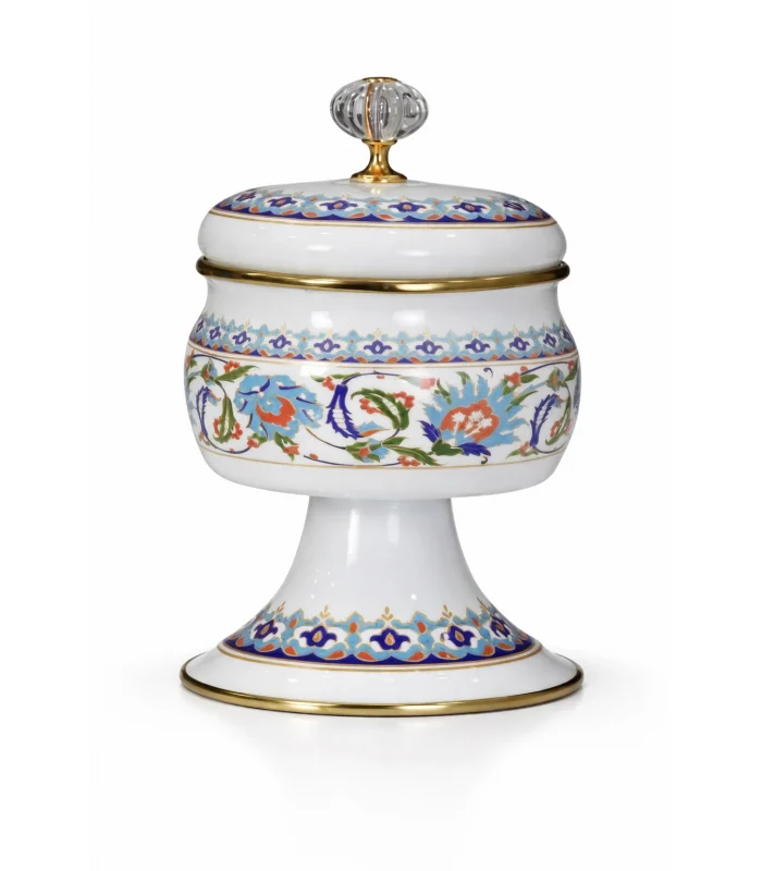 PR Home Hanzade Emaye Ayaklı Şekerlik