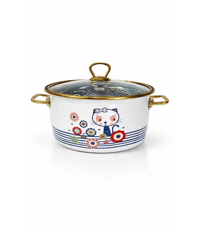 PR Home Kitty Emaye Kızartma Tenceresi 22 cm