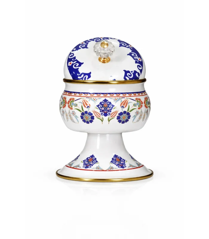 PR Home Neslişah Emaye Ayaklı Şekerlik