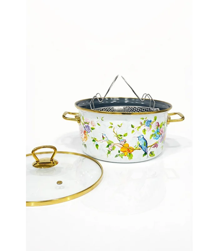PR Home Sparrow Emaye Kızartma Tenceresi 22 cm