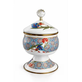 PR Home Mihrimah Emaye Ayaklı Şekerlik