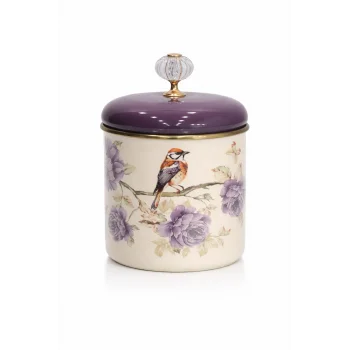 PR Home Fiorella Emaye Baharatlık Kavanoz Orta Boy 12 cm