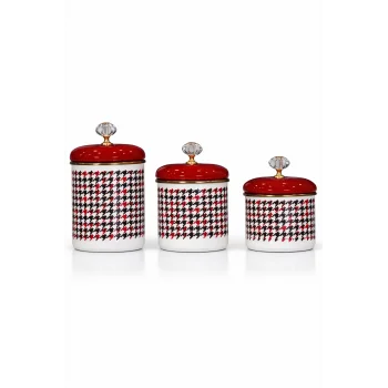 PR Home Forte Red Emaye Baharatlık Seti