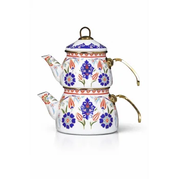 PR Home Neslişah Mini Model Emaye Çaydanlık