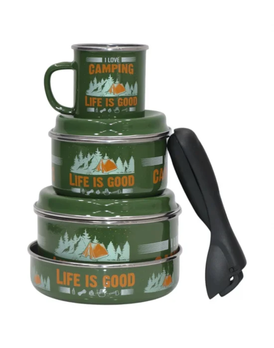 PR Home Camping Emaye Kamp Seti 7 Parça