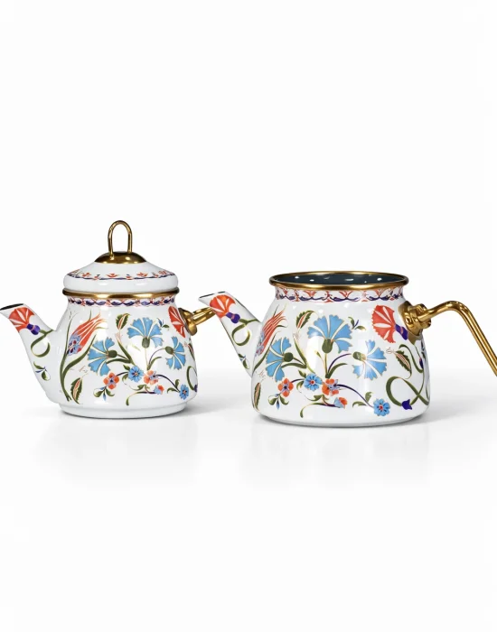 PR Home Defne Mini Model Emaye Çaydanlık