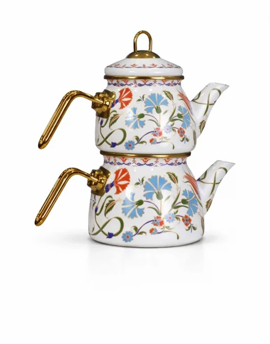 PR Home Defne Mini Model Emaye Çaydanlık