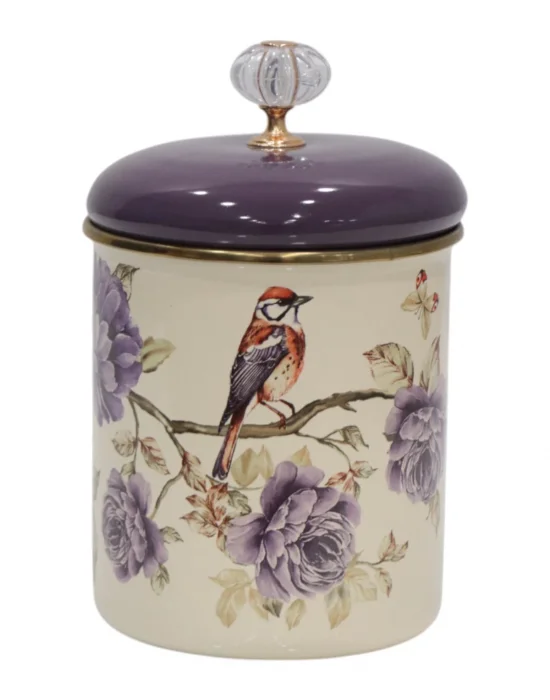 PR Home Fiorella Emaye Baharatlık Kavanoz Büyük Boy 14 cm