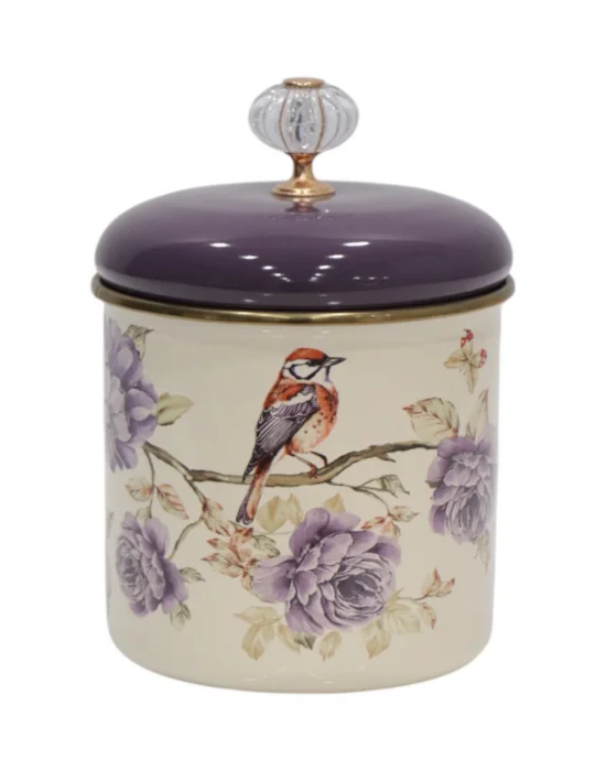 PR Home Fiorella Emaye Baharatlık Kavanoz Orta Boy 12 cm