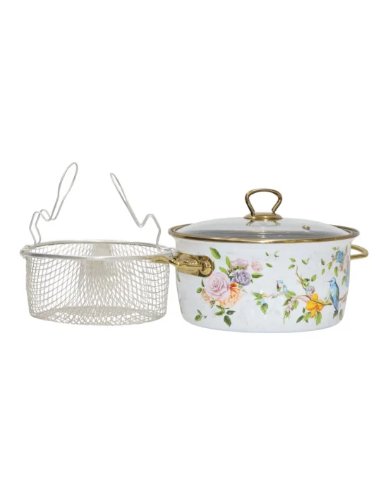 PR Home Sparrow Emaye Kızartma Tenceresi 22 cm