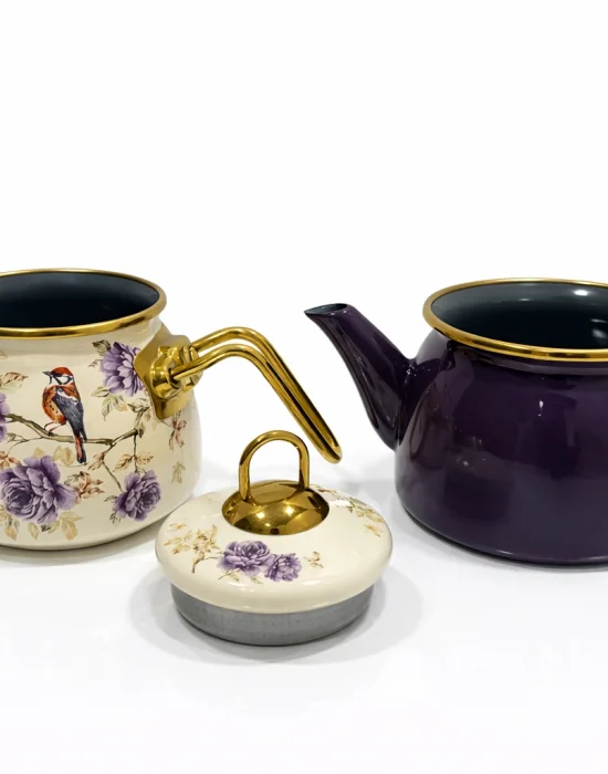 PR Home Fiorella Mini Model Emaye Çaydanlık