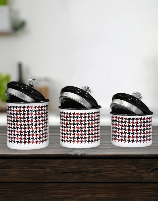 PR Home Forte Black Emaye Baharatlık Seti