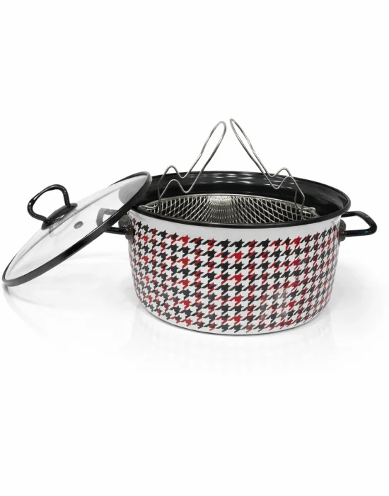 PR Home Forte Black Emaye Kızartma Tenceresi 22 cm