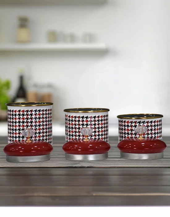 PR Home Forte Red Emaye Baharatlık Seti