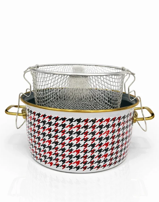 PR Home Forte Red Emaye Kızartma Tenceresi 22 cm