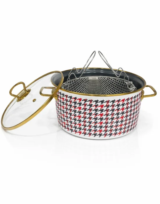 PR Home Forte Red Emaye Kızartma Tenceresi 22 cm