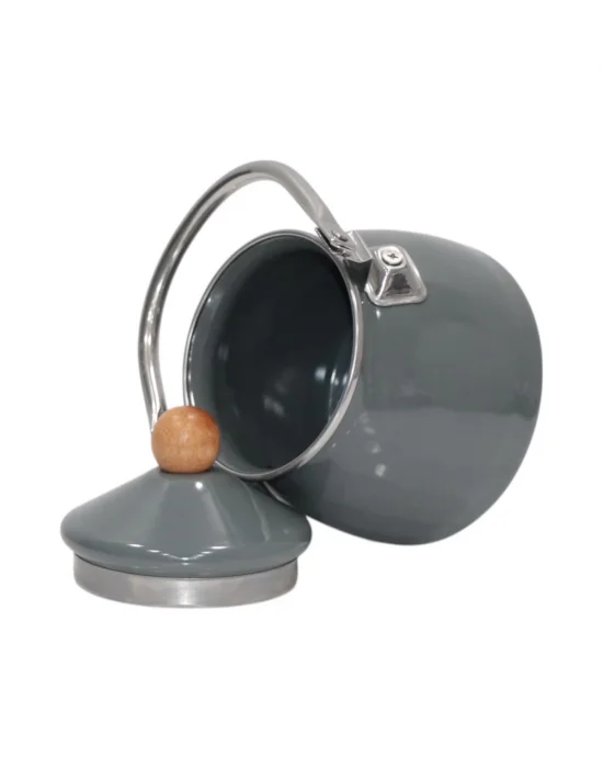 PR Home Gray Emaye Demlik Kettle Küçük 1.1 LT