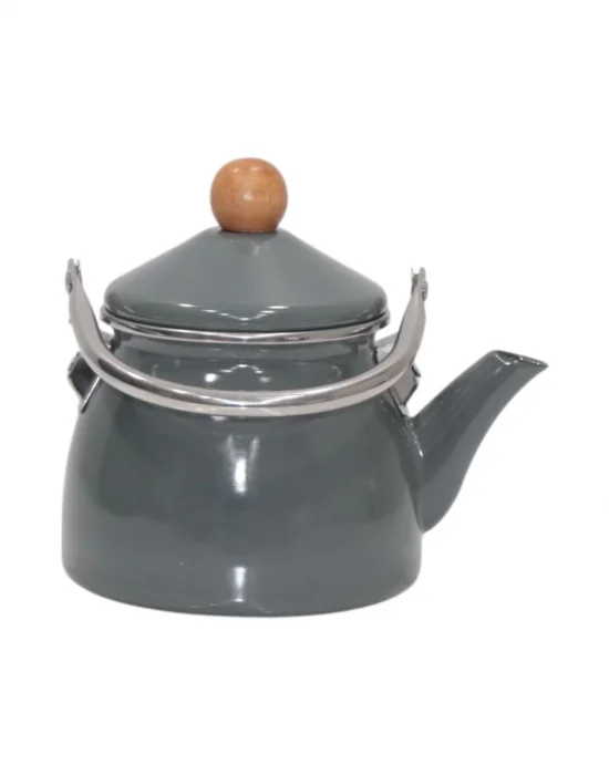 PR Home Gray Emaye Demlik Kettle Küçük 1.1 LT