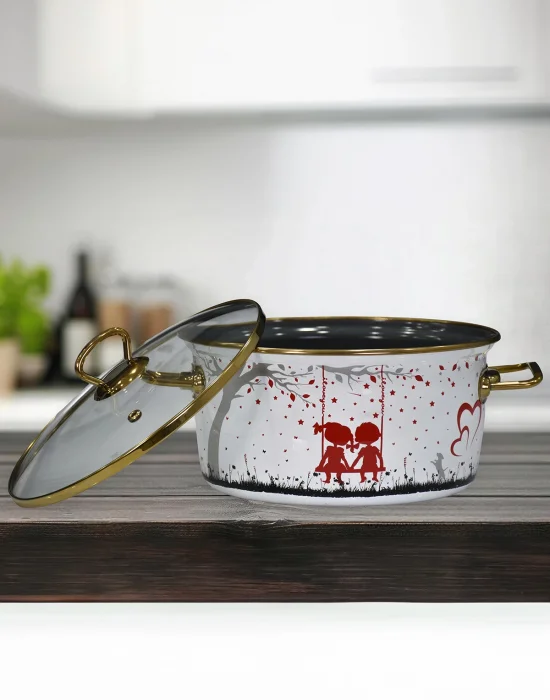 PR Home Love Emaye Kızartma Tenceresi 22 cm