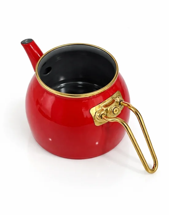 PR Home Love Rose Model Emaye Çaydanlık