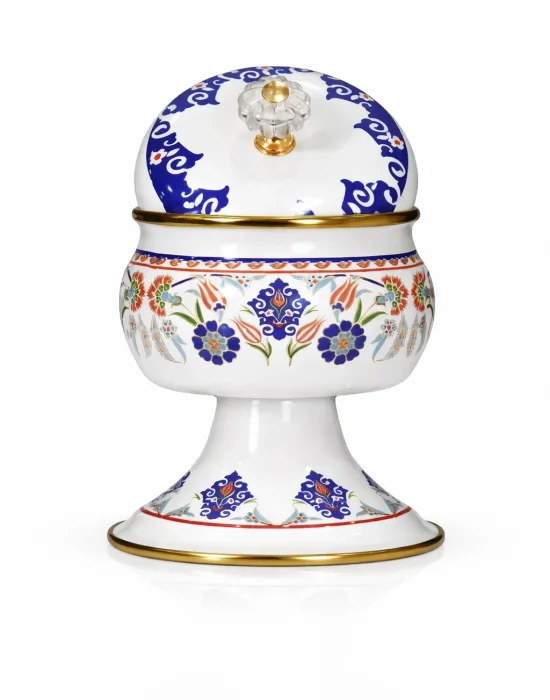 PR Home Neslişah Emaye Ayaklı Şekerlik