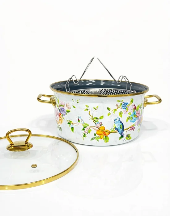 PR Home Sparrow Emaye Kızartma Tenceresi 22 cm