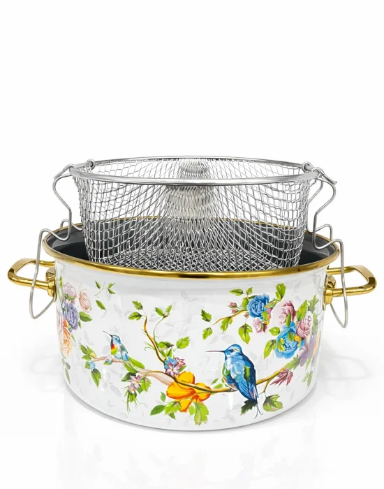 PR Home Sparrow Emaye Kızartma Tenceresi 22 cm